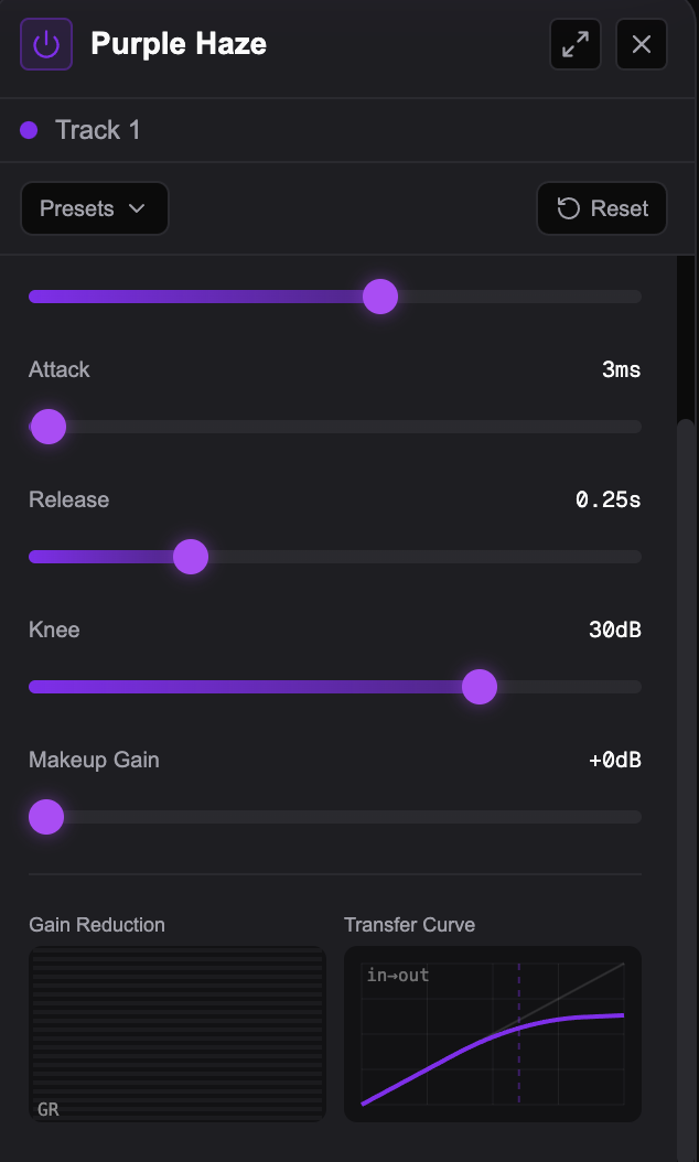 Purple Haze plugin