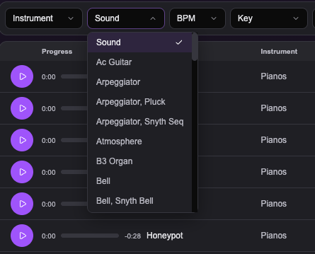 Sesionz Audio Loops — Sampler